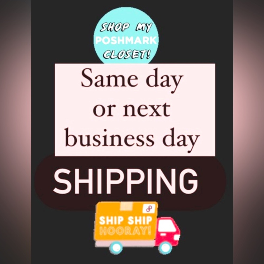 Same day or next biz day shipping - ALWAYS!!